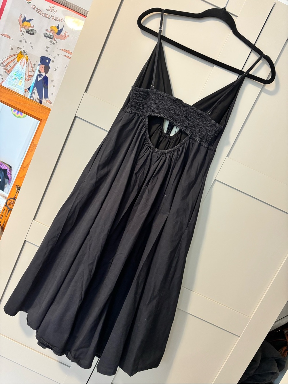 Find Me Now Sonatina black midi dress- Small - Picture 4 of 6